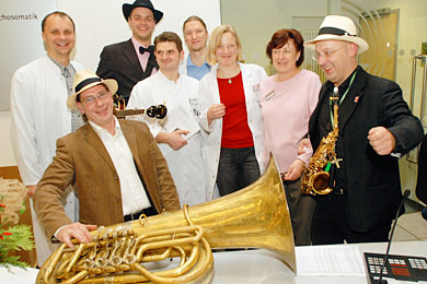 Ganz in wei&szlig;: Aktionstag Athrose Erfurt, 2007