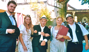 Weinprinzessinnen Bad K&ouml;sen 2003